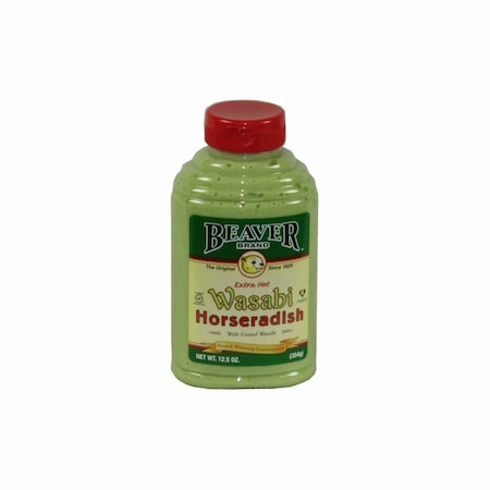 Beaver Beaver Wasabi Horseradish 12.5 oz. Bottle, PK6 300